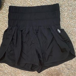 Black high waisted shorts